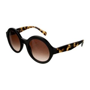 PRADA Oversize Gradient Round Sunglasses